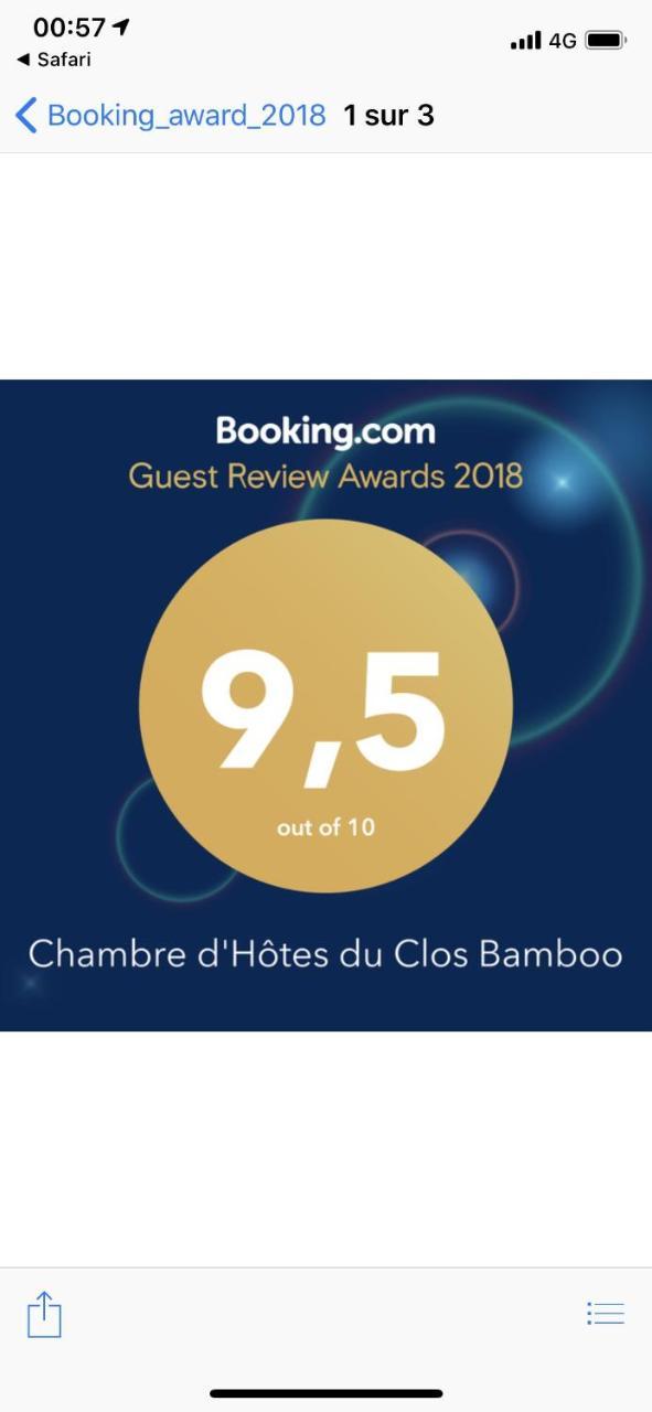 Chambre D'Hotes Du Clos Bamboo Merignac  Luaran gambar